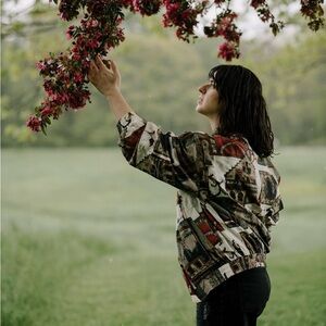 100% silk Women's Jacket